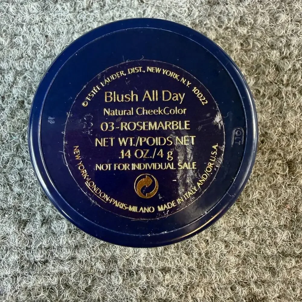 Estee Lauder Blush All Day Rosemarble New Discontinued TRAVEL SIZE 0.14 oz